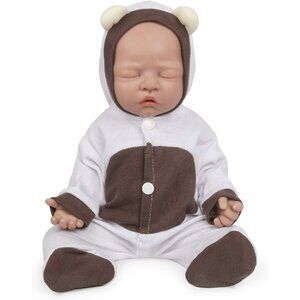 12 inch Full Body Silicone Baby Dolls Girl for Kids Toddlers Reborn Baby Doll